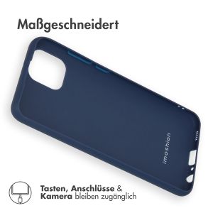 iMoshion Color TPU Hülle für Samsung Galaxy A03 - Dunkelblau