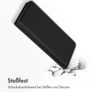 Accezz Premium Leather Slim Klapphülle für das Samsung Galaxy A53 - Schwarz