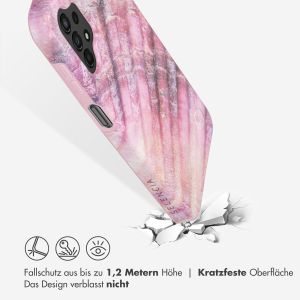 Selencia Aurora Fashion Back Case für das Samsung Galaxy A13 (4G) - ﻿Strapazierfähige Hülle - 100 % recycelt - Ocean Shell Purple