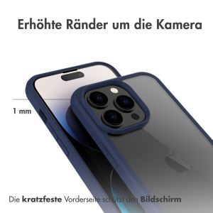 Accezz 360° Rundumschutzhülle für das iPhone 14 Pro - Blau
