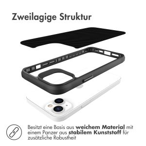 iMoshion Rugged Hybrid Carbon Case für das iPhone 14 - Schwarz