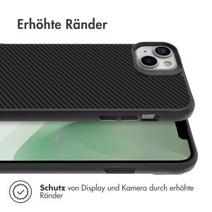 iMoshion Rugged Hybrid Carbon Case für das iPhone 14 Plus - Schwarz