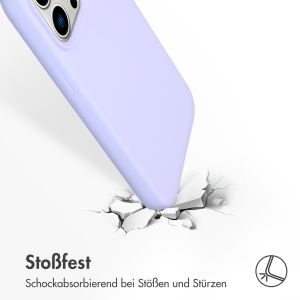 Accezz Liquid Silikoncase für das iPhone 14 Pro Max - Violett