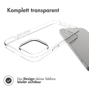 Accezz TPU Clear Cover für das iPhone 14 Pro Max - Transparent