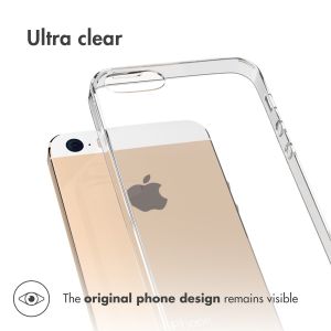Accezz Xtreme Impact Backcover für das iPhone 5 / 5s / SE - Transparent