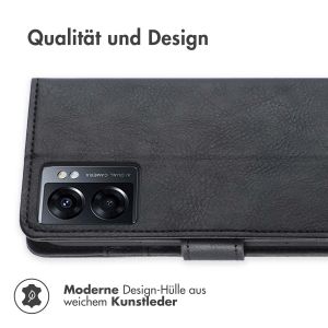iMoshion Luxuriöse Klapphülle für das Oppo A77 - Schwarz