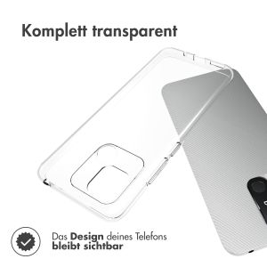 Accezz TPU Clear Cover für das Xiaomi Redmi 10C - Transparent