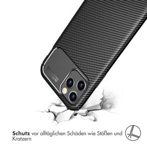 iMoshion Carbon-Hülle für das iPhone 12 Pro Max - Schwarz