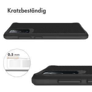 iMoshion Rugged Hybrid Carbon Case für das Samsung Galaxy S20 - Black