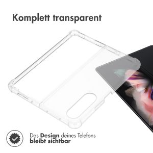Accezz TPU Clear Cover für das Samsung Galaxy Z Fold 4 - Transparent
