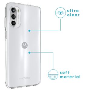 iMoshion Gel Case für das Motorola Moto G52 / G82 - Transparent