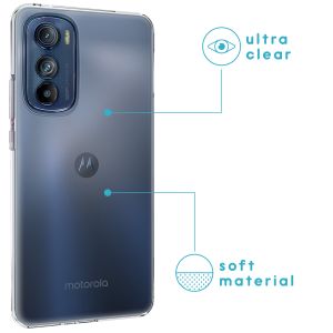 iMoshion Gel Case für das Motorola Edge 30 - Transparent