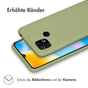 iMoshion Color TPU Hülle für das Xiaomi Redmi 10C - Olive Green