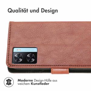 iMoshion Luxuriöse Klapphülle für das Oppo A57(s) - Braun
