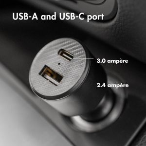 iMoshion USB-C- und Micro-USB-Kabel - Geflochtenes Gewebe - 1,5 Meter - Schwarz