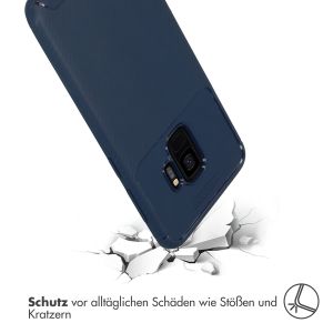 iMoshion Carbon-Hülle für das Samsung Galaxy S9 - Blau