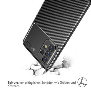 iMoshion Carbon-Hülle für das Samsung Galaxy A33 - Schwarz