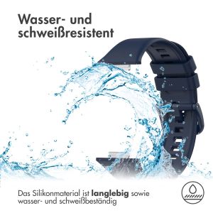 iMoshion Silikonarmband für das Huawei Watch Fit 2 - Dunkelblau