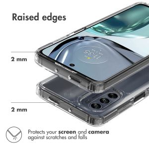 Accezz Xtreme Impact Case für das Motorola Moto G62 - Transparent 