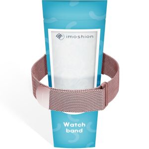 iMoshion Mailändische Magnetarmband für die Apple Watch Series 1-9 / SE / Ultra (2) - 42/44/45/49 mm - Größe M - Rosa