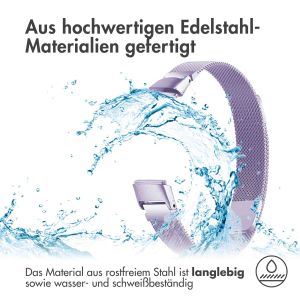 iMoshion Mailändische Magnetarmband für das Fitbit Luxe - Größe S - Violett