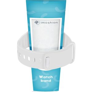 iMoshion Silikonband für das Apple Watch Series 1-9 / SE - 38/40/41mm - Weiß