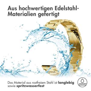 iMoshion Edelstahlarmband - 24-mm-Universalanschluss - Gold