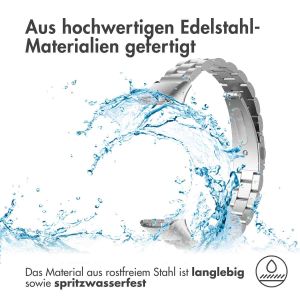 iMoshion Edelstahlarmband für das Samsung Galaxy Fit - Silber