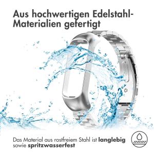 iMoshion Edelstahlarmband für das Samsung Galaxy Fit 2 - Silber