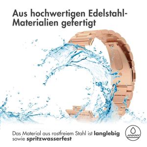 iMoshion Edelstahlarmband für das Huawei Watch Fit 2 - Rose Gold
