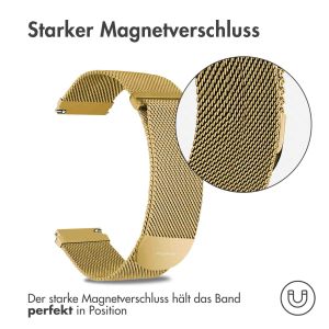 iMoshion Mailändische Magnetarmband - 20-mm-Universalanschluss - Größe S - Gold