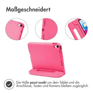 iMoshion Schutzhülle mit Handgriff kindersicher für das iPad 10 (2022) 10.9 Zoll - Rosa
