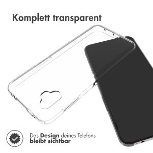 Accezz TPU Clear Cover für das Samsung Galaxy Xcover 6 Pro - Transparent