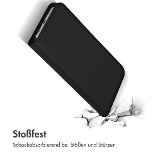 Accezz Premium Leather Slim Klapphülle für das iPhone 14 Pro - Schwarz