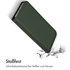 Accezz Premium Leather Slim Klapphülle für das iPhone 14 Pro Max - Grün