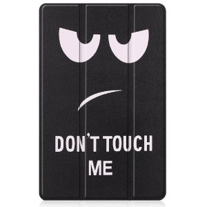 iMoshion Design Trifold Klapphülle für das Realme Pad - Don't touch