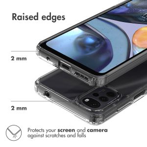 Accezz Xtreme Impact Case für das Motorola Moto E32 / E32s - Transparent