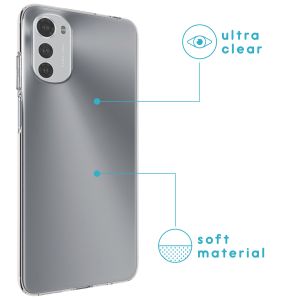 iMoshion Gel Case für das Motorola Moto E32 / E32s - Transparent