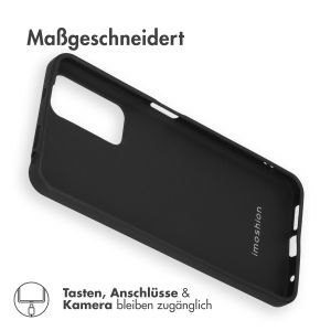 iMoshion Color TPU Hülle für das Xiaomi Redmi Note 11 (4G) / Note 11S (4G) - Schwarz