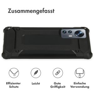 iMoshion Rugged Xtreme Case für das Xiaomi 12 / 12X - Schwarz