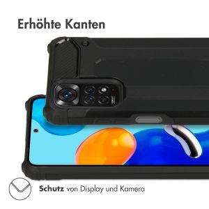 iMoshion Rugged Xtreme Case für das Xiaomi Redmi Note 11 (4G) / Note 11S (4G) - Schwarz