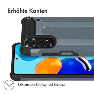 iMoshion Rugged Xtreme Case für das Xiaomi Redmi Note 11 (4G) / Note 11S (4G) - Dunkelblau