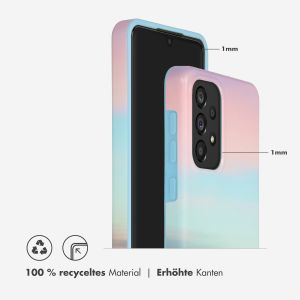 Selencia Aurora Fashion Back Case für das Samsung Galaxy A33 - ﻿Strapazierfähige Hülle - 100 % recycelt - Sky Sunset Multicolor