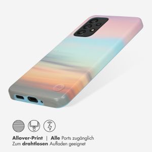 Selencia Aurora Fashion Back Case für das Samsung Galaxy A33 - ﻿Strapazierfähige Hülle - 100 % recycelt - Sky Sunset Multicolor