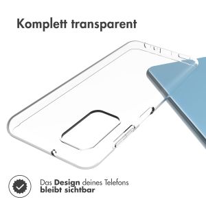 Accezz TPU Clear Cover für das Samsung Galaxy A13 (4G) - Transparent