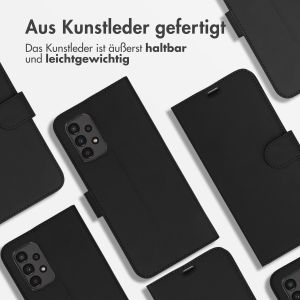 Accezz Wallet TPU Klapphülle für das Samsung Galaxy A13 (4G) - Schwarz