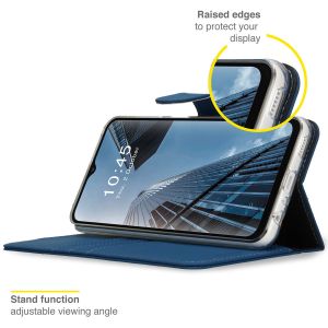 Accezz Wallet TPU Klapphülle für das Samsung Galaxy A23 (5G) - Dunkelblau