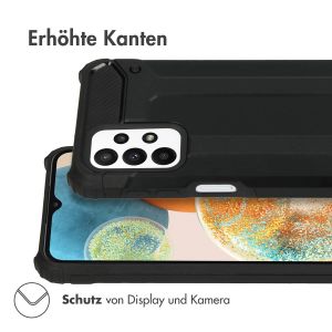 iMoshion Rugged Xtreme Case Schwarz für Samsung Galaxy  A23 (5G) - Schwarz