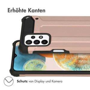 iMoshion Rugged Xtreme Case für Samsung Galaxy  A23 (5G) - Rose Gold