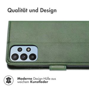 iMoshion Luxuriöse Klapphülle für das Samsung Galaxy A23 (5G) - Grün